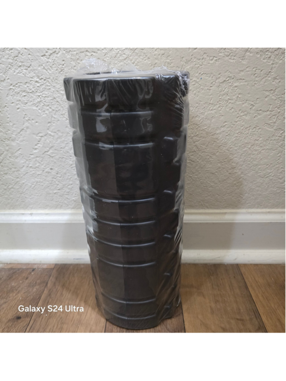 Unisex Unbranded Fitness Foam Roller One Size Black